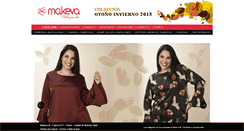 Desktop Screenshot of makeva.com.ar